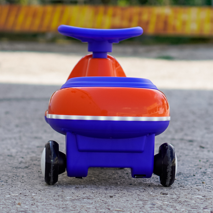Placa electrica Kinderplay Wiggle CAR 360, pentru copii intre 3 si 7 ani, 12V 90W, orange [6]