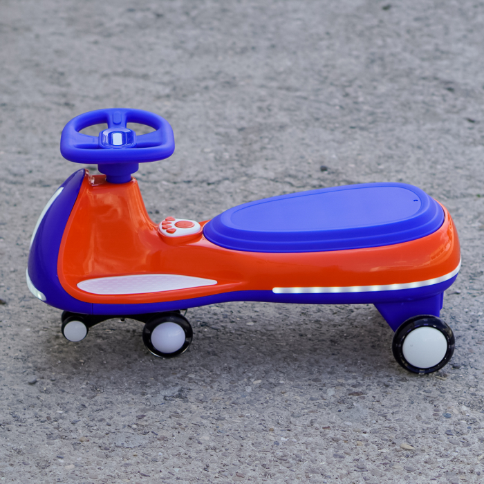 Placa electrica Kinderplay Wiggle CAR 360, pentru copii intre 3 si 7 ani, 12V 90W, orange [4]