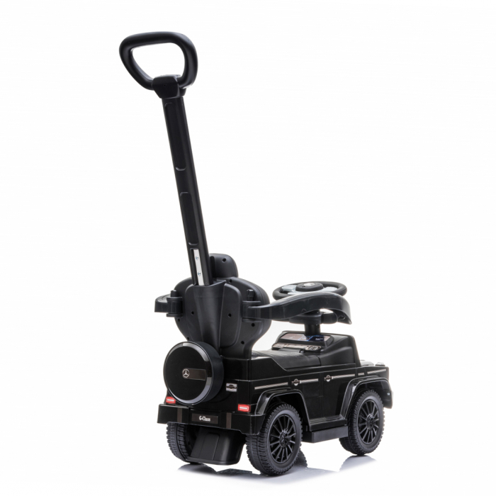 Premergator pentru copii, masinuta cu parasolar Mercedes G350d, 1-3 ani, echipat Premium, negru [7]
