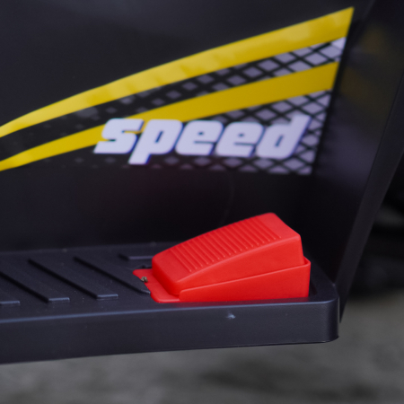 ATV electric copii, 4 in 1, Kinderplay Super, 35W 6V, telecomanda, echipare standard, galben [12]