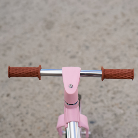 Bicicleta de echilibru pentru copii Kinderplay Explorer Bike, 2-5 ani, roti moi din spuma 12inch, roz [10]