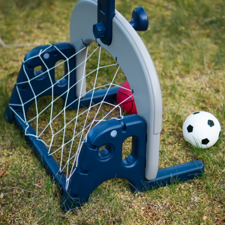 Centru de joaca cu poarta de fotbal si cos de baschet pentru copii Kinderplay [6]