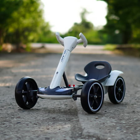 Go Kart electric pentru copii 3 - 7 ani alb [1]