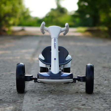 Go Kart electric pentru copii 3 - 7 ani alb [2]