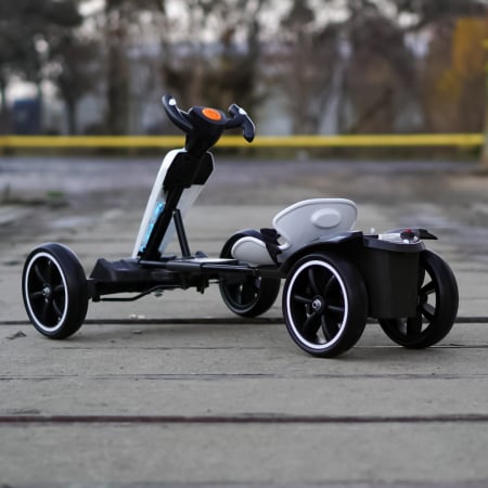GoKart V2 electric pentru copii 3 - 7 ani  alb [6]