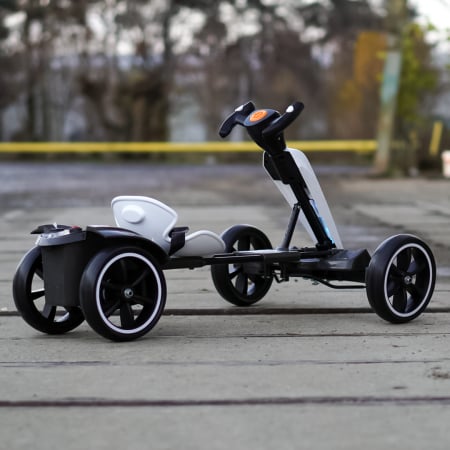 GoKart V2 electric pentru copii 3 - 7 ani  alb [5]