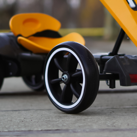 GoKart V2 electric pentru copii 3 - 7 ani galben [9]