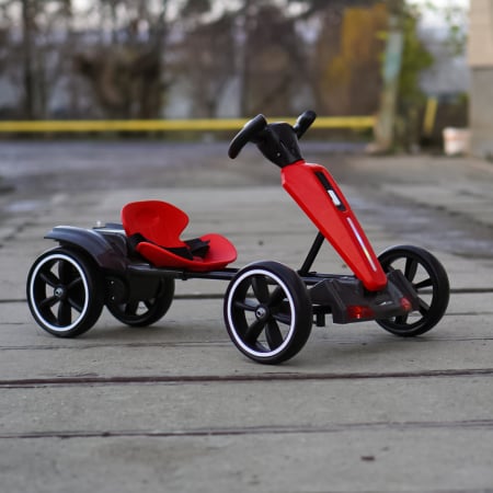 GoKart V2 electric pentru copii 3 - 7 ani rosu [2]