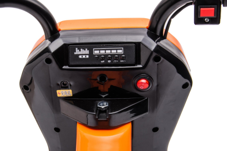 Kinderplay Slider 360, tricicleta electrica 12V pentru copii de 4–7 ani, orange [20]