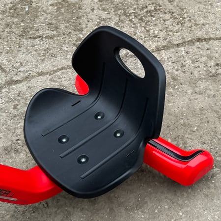 Kinderplay Slider 360, tricicleta electrica 12V pentru copii de 4–7 ani, rosie [10]