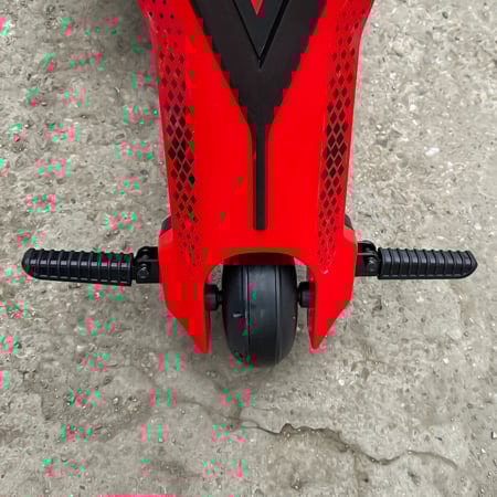 Kinderplay Slider 360, tricicleta electrica 12V pentru copii de 4–7 ani, rosie [8]