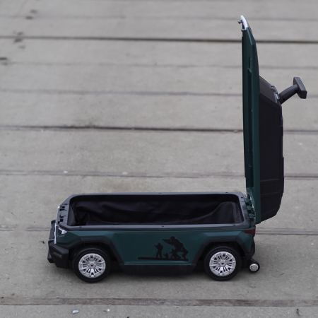 troller tip masinuta pentru copii verde [11]