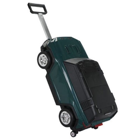 Premergatoare - troller tip masinuta pentru copii verde