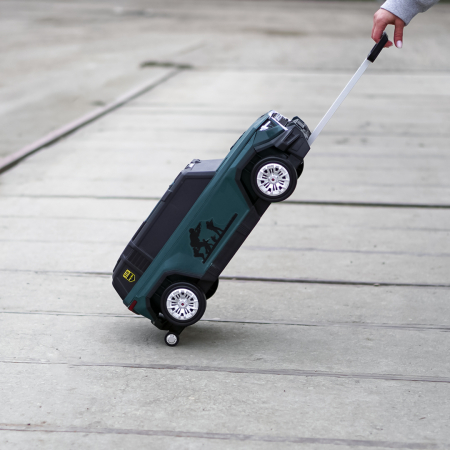 troller tip masinuta pentru copii verde [9]