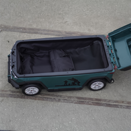 troller tip masinuta pentru copii verde [10]