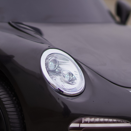 Masinuta electrica pentru copii 2-5 ani, RUF CTR 3 70W 12V, echipata premium, neagra [9]