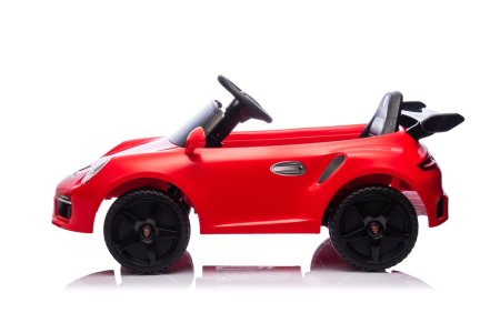 Masinuta electrica pentru copii 2-5 ani, RUF CTR 3 70W 12V, echipata premium, rosie [2]