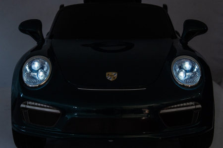 Masinuta electrica pentru copii 2-5 ani, RUF CTR 3 70W 12V, echipata premium, verde [9]