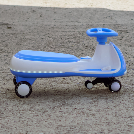 Placa electrica Kinderplay Wiggle CAR 360, pentru copii intre 3 si 7 ani, 12V 90W, albastra [7]
