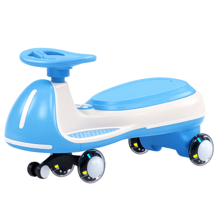 Produse in stoc - Placa electrica Kinderplay Wiggle CAR 360, pentru copii intre 3 si 7 ani, 12V 90W, albastra