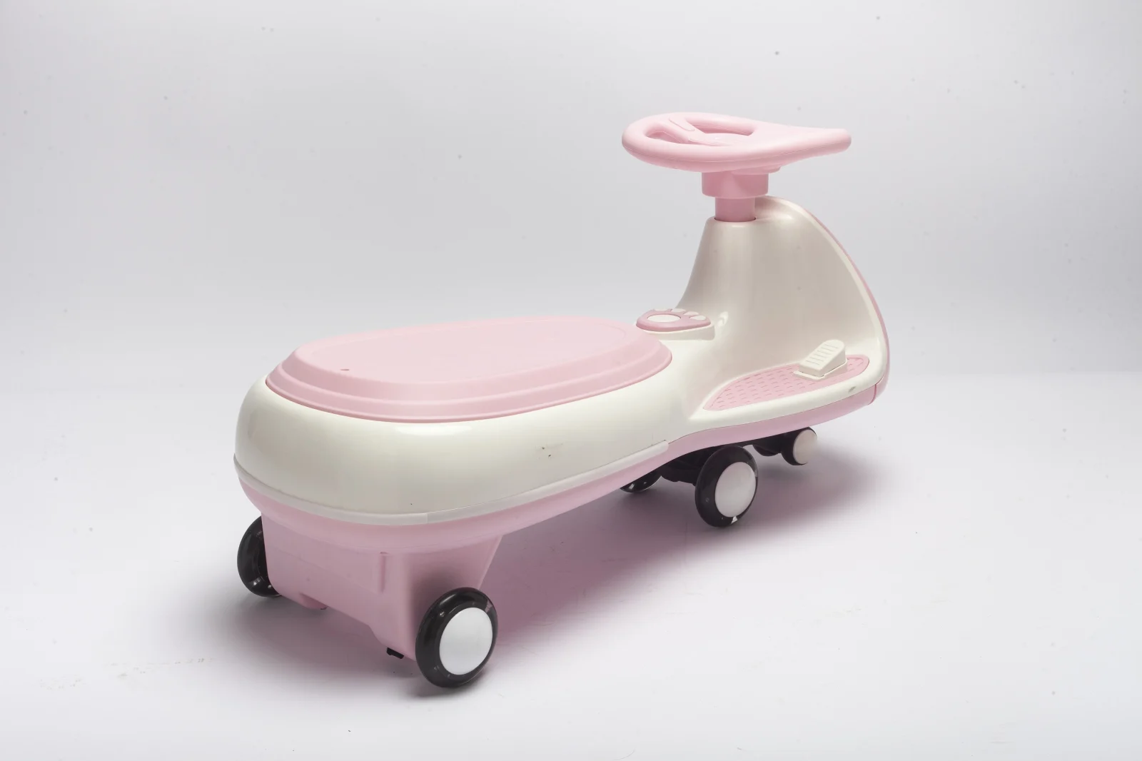 Placa electrica Kinderplay Wiggle CAR 360, pentru copii intre 3 si 7 ani, 12V 90W, roz [2]