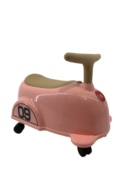 Premergatoare - Premergator Kinderplay BabyCar tip masinuta, pentru copii intre 1 si 2 ani, design ergonomic, echipare standard, corai