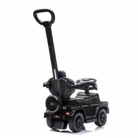 Premergator pentru copii, masinuta cu parasolar Mercedes G350d, 1-3 ani, echipat Premium, negru [6]