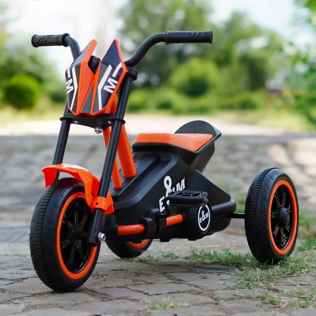 Tricicleta cu pedale pentru copii, Kinderplay G301, verde [7]
