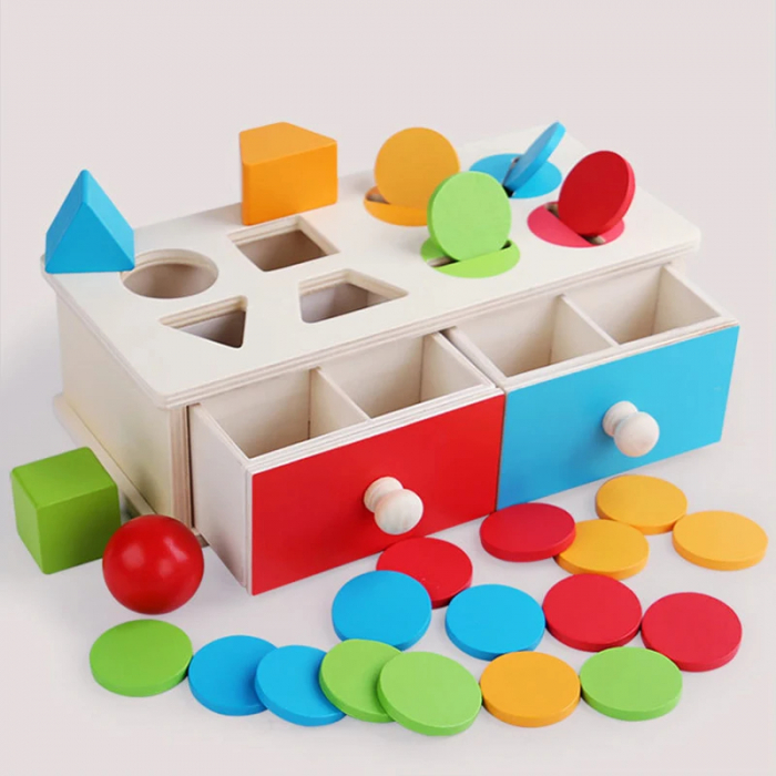 Cutie Montessori pentru clasificarea formelor [1]