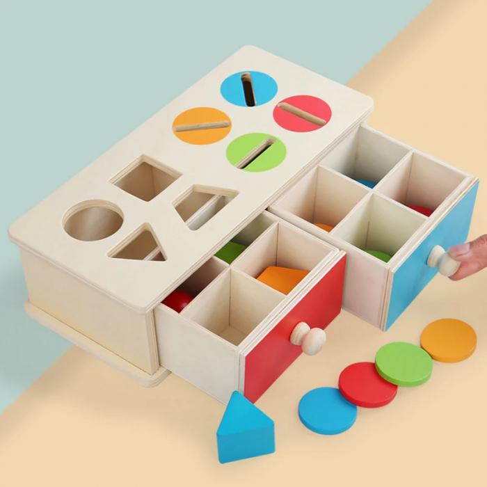 Cutie Montessori pentru clasificarea formelor [4]