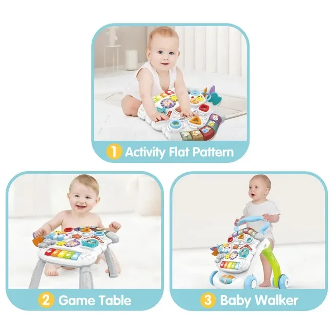 Antepremergator 3 in 1 pentru Bebelusi - Jucarie Educativa [5]