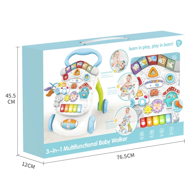Antepremergator 3 in 1 pentru Bebelusi - Jucarie Educativa [4]