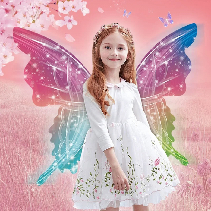 Aripi de Fluture Magice cu Lumini si Muzica – Accesoriu Interactiv pentru Fetite [3]