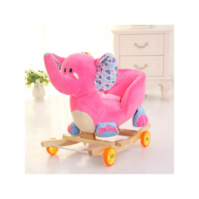 Balansoar muzical elefant Roz [2]
