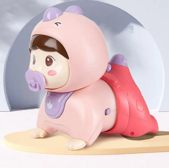 Bebe Dino Crawl & Fun – Jucarie pentru invatarea mersului de-a busilea [4]