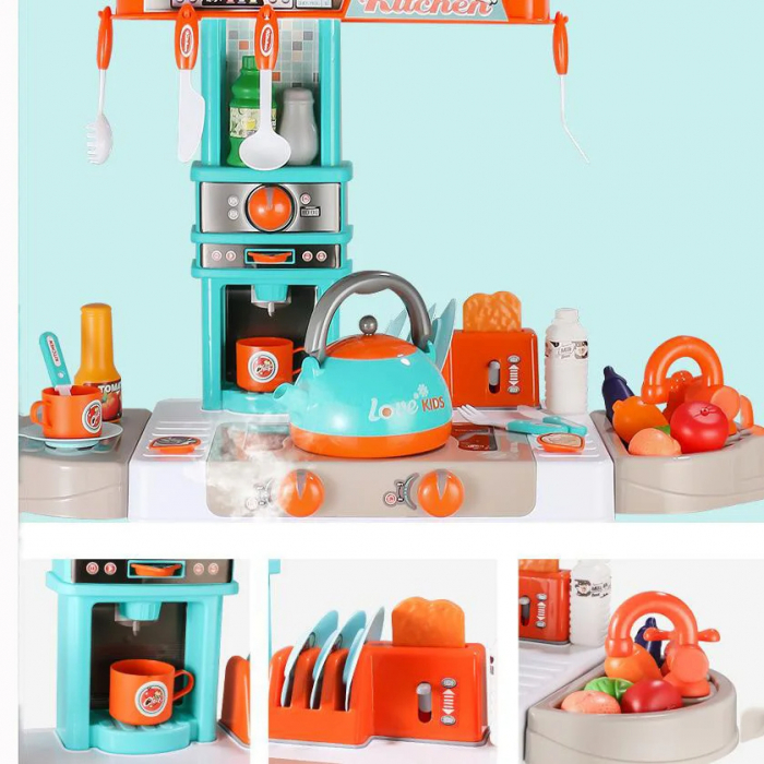 Bucatarie de Jucarie Kids Chef cu Lumini si Sunete [6]