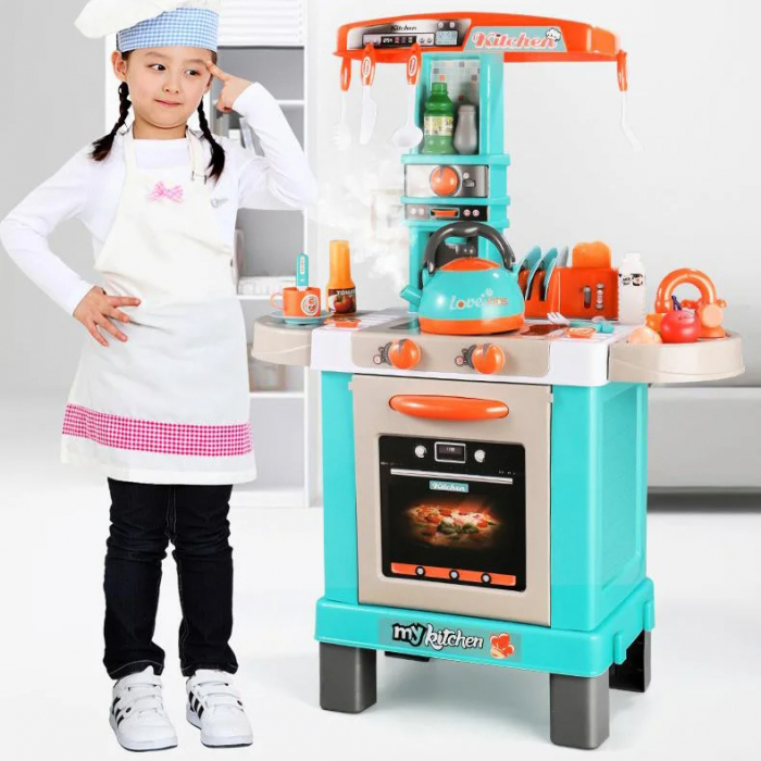 Bucatarie de Jucarie Kids Chef cu Lumini si Sunete [5]