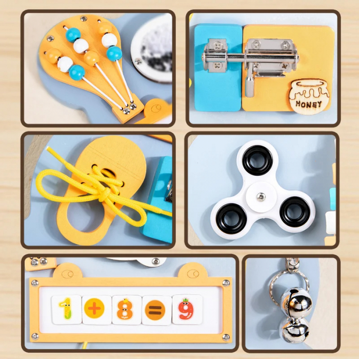 Busy Board Montessori Panda [3]