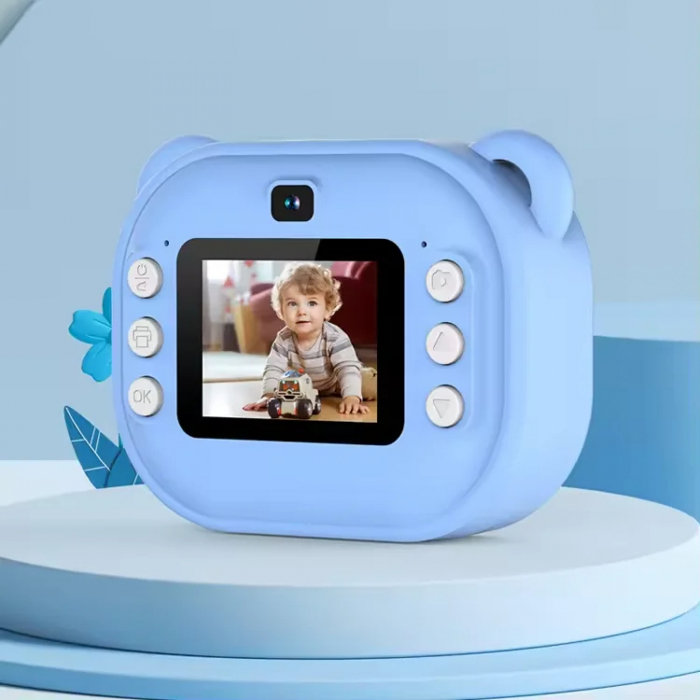 Camera foto instant pentru copii cu imprimare Happy Snap Print [4]