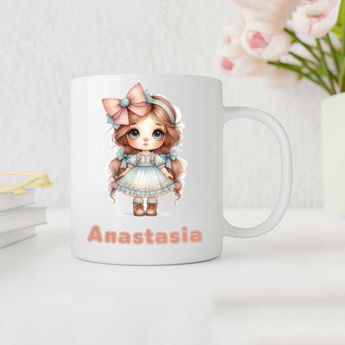 Cana Personalizata pentru Copii cu Fetita si Nume [1]