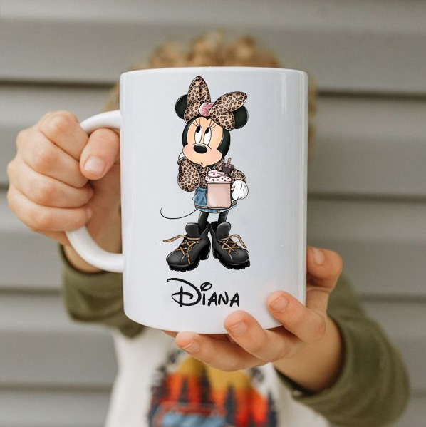 Cana Minnie Mouse personalizata cu nume [1]