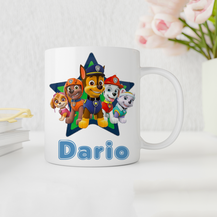Cana Paw Patrol personalizata cu nume [1]