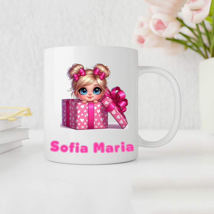 Cana Cadou Personalizata - Fetita in Cadou [1]
