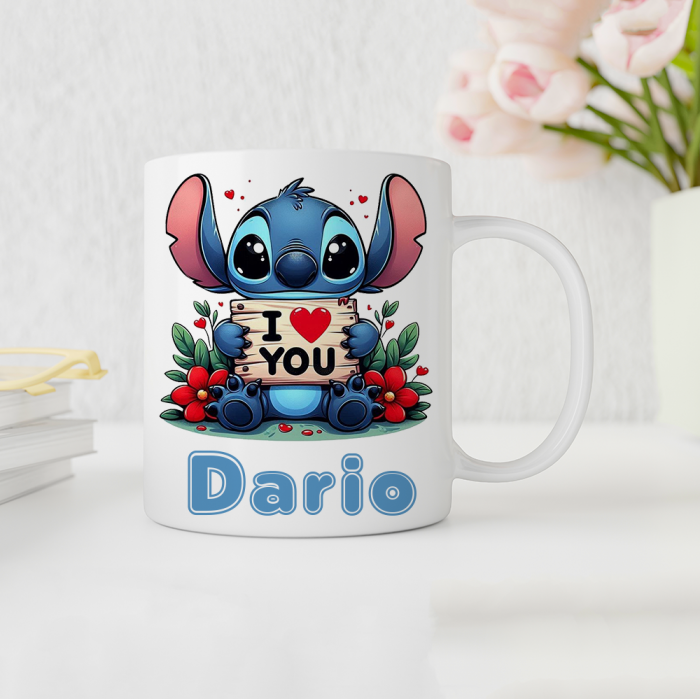 Cana Stitch personalizata cu nume [1]