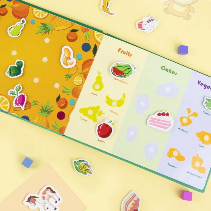 Carte interactiva Quiet Book pentru dezvoltarea cognitiva a copiilor [3]