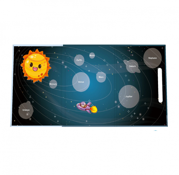 Joc Magnetic Exploram Spatiul - Set Educational pentru Copii 14 Piese [2]