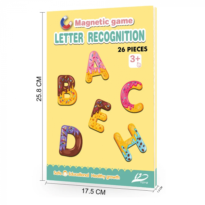 Joc Magnetic cu Litere – Recunoasterea Alfabetului pentru Copii 3+ Ani [3]