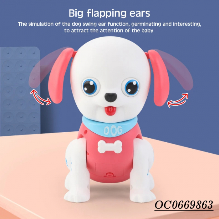 Catelus interactiv pentru copii cu lumini si sunete [3]