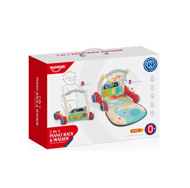 Centru de Activitati 2-in-1 pentru Bebelusi - Salteluta si Premergator Interactiv cu Pian [5]