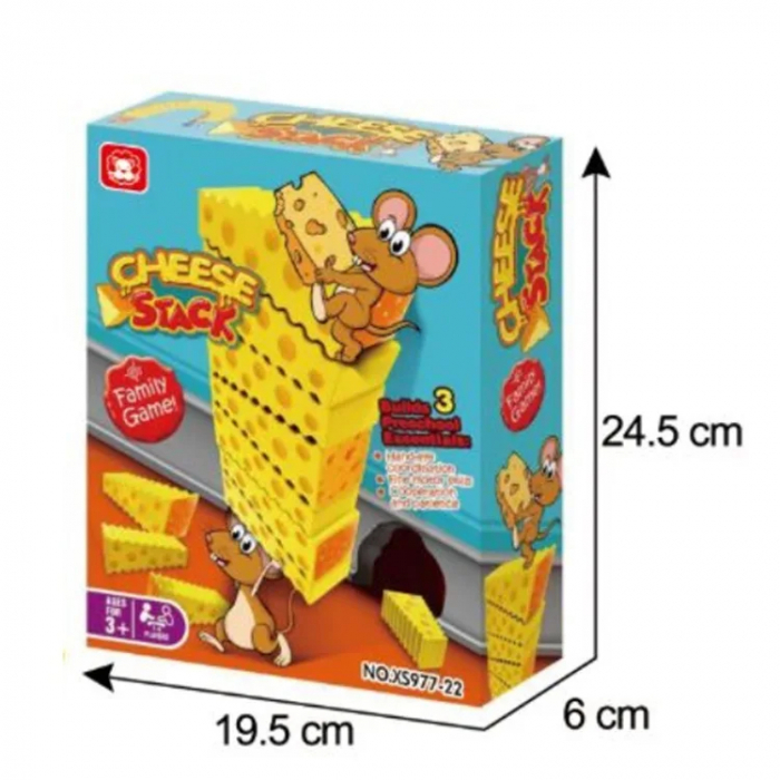 Cheese Stack - Joc Interactiv de Echilibru si Indemanare pentru Copii [3]